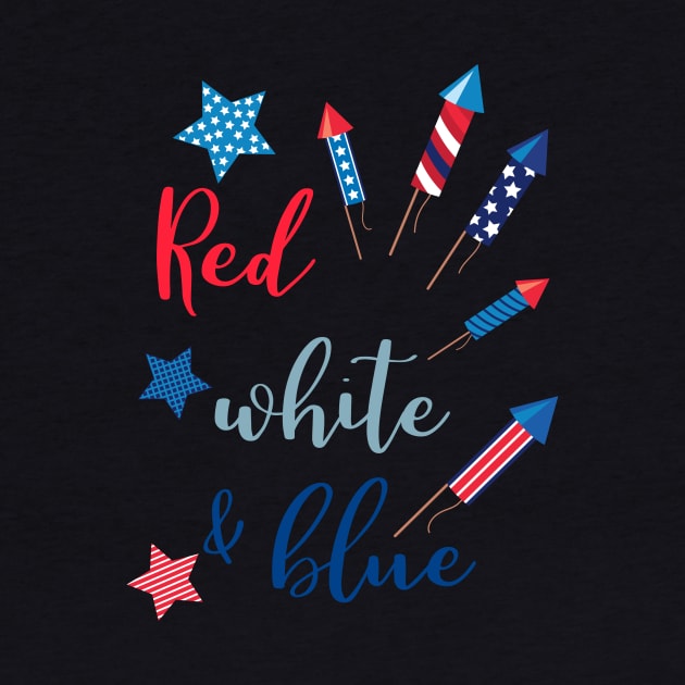 Red While and Blue by SWON Design